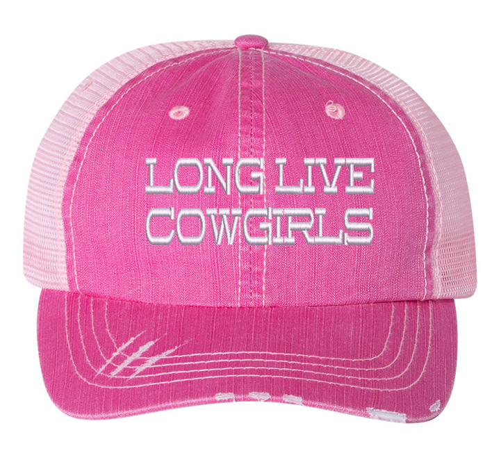 Long Lived Cowgirls Baseball Hat, Cowgirl Trucker Hat, Country Hat ...