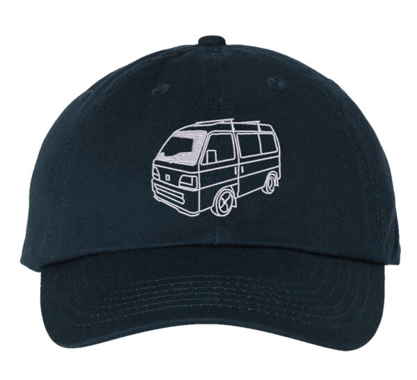 Elevate your JDM style with our Japanese Kei Van Baseball Cap. Made for JDM enthusiasts, racers, and drifters, it offers comfort, style, and unbeatable quality. Get yours today!