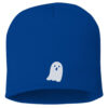 Ghost Halloween Short Beanie with Cute Ghost Design