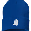 Ghost Halloween Cuffed Beanie with Cute Ghost Design