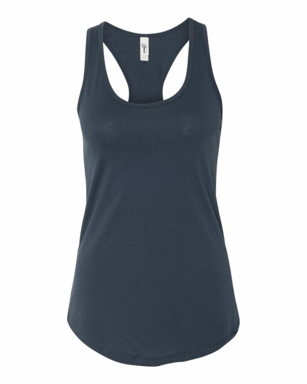 Next Level Women's Ideal Racerback Tank - 1533 in various colors, showcasing a tailored fit, durable construction, and customizable options for logos and branding.