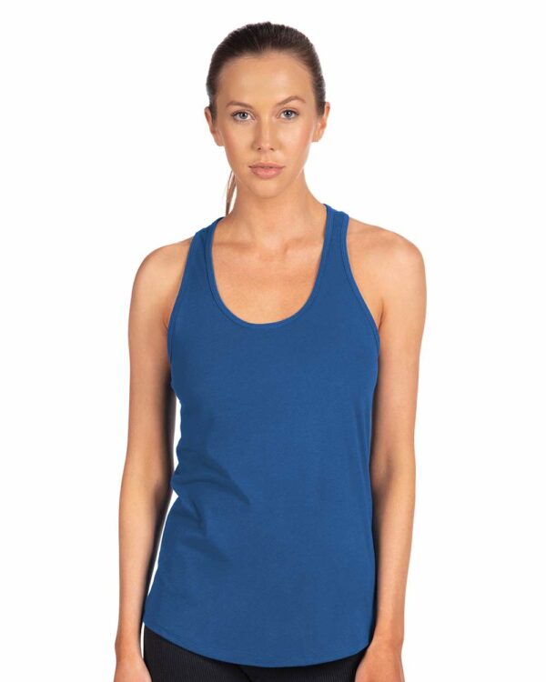 Discover ultimate comfort and style with the Next Level Women's Ideal Racerback Tank - 1533. Perfect for business owners and brand enthusiasts, this premium tank offers a flattering fit and endless customization options. Elevate your brand effortlessly!