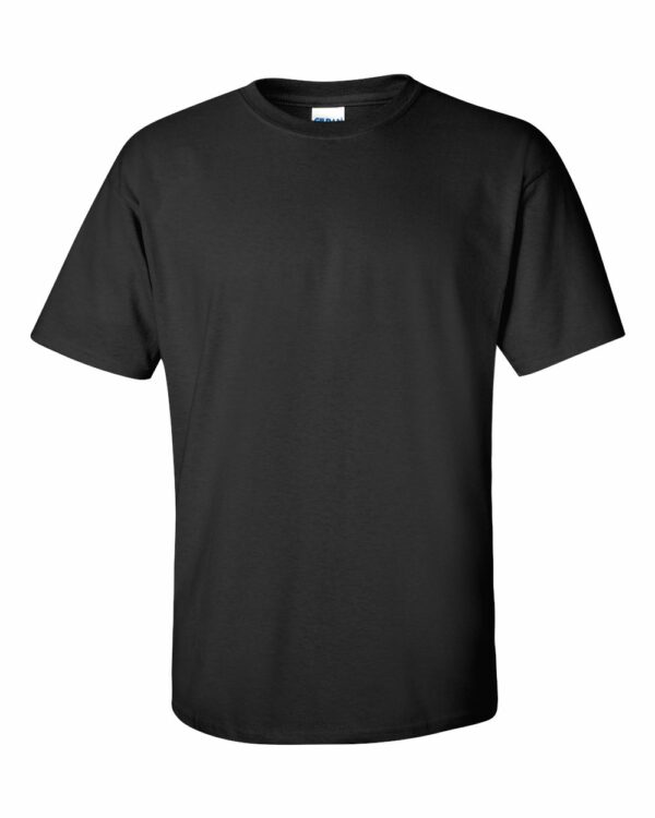Gildan Ultra Cotton® T-Shirt - 2000 in various colors, showcasing a classic fit, durable construction, and customizable options for logos and designs.