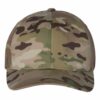 Flexfit Cotton Blend Cap 6277 - Structured, mid-profile, six-panel design with a Permacurv visor and sewn eyelets