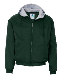 Custom Logo Fleece Jacket – Augusta Sportswear Hooded Team Outerwear