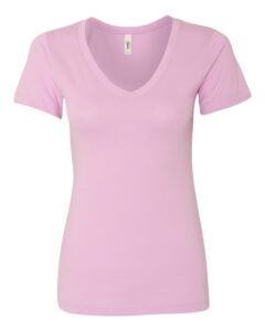 Custom Women’s V-Neck T-Shirt – Next Level 1540