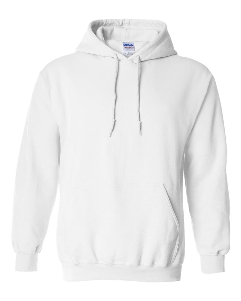 Custom Gildan hoodie – 18500 heavy blend sweatshirt for logo embroidery