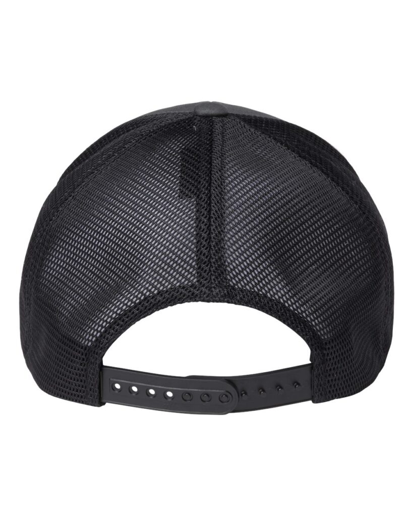 Flexfit 110M Charcoal  Black Back High