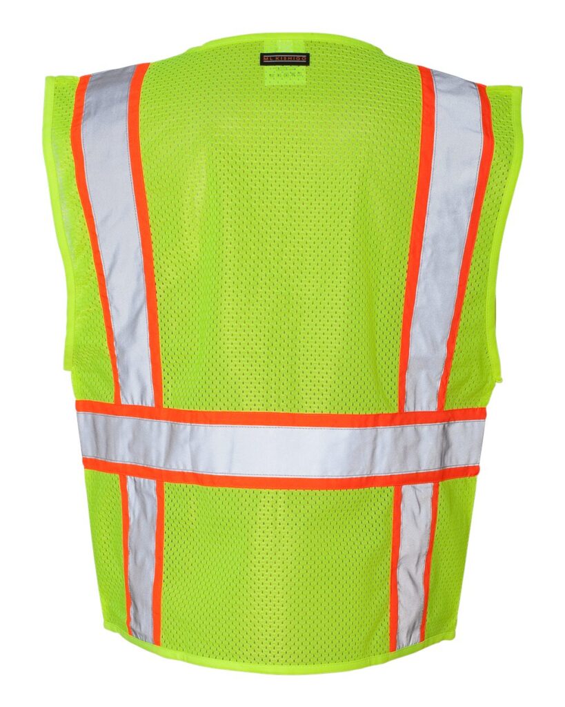 Kishigo 1163 1164 Lime Back High