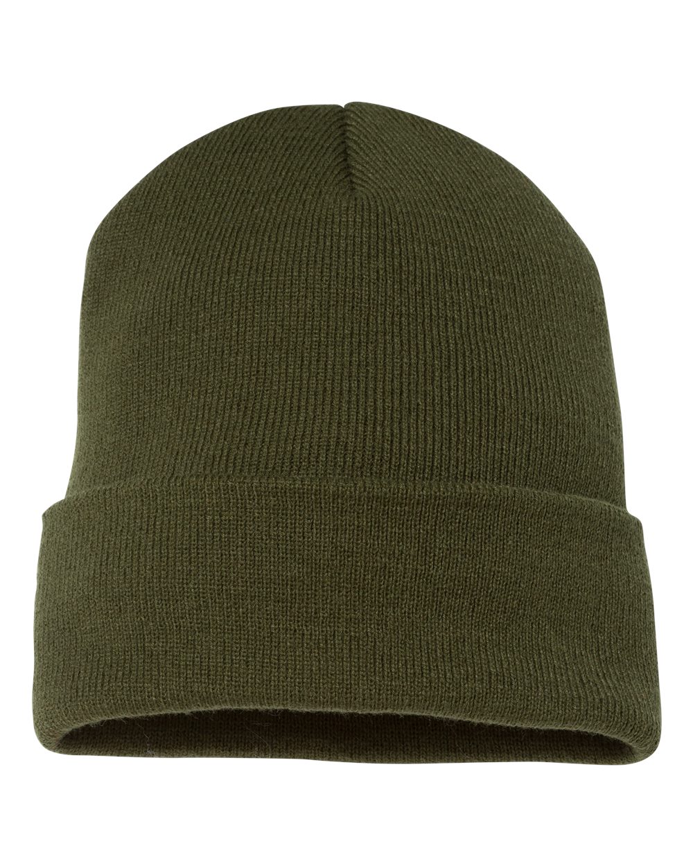 Custom Embroidered Beanie – Yupoong Cuffed Knit Hat for Winter Branding - Image 8