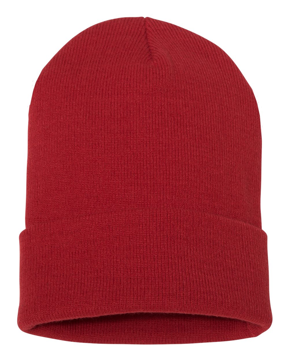 Custom Embroidered Beanie – Yupoong Cuffed Knit Hat for Winter Branding - Image 5