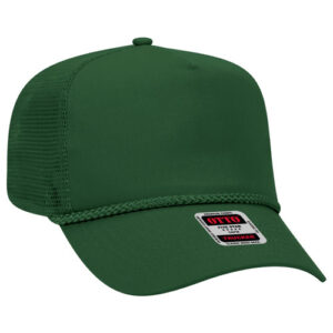 Custom Rope Trucker Hat – Otto Snapback Cap for Logo Embroidery