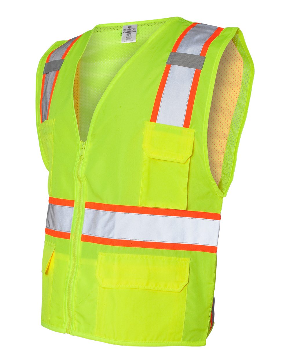 Custom Logo Safety Vest – Kishigo Ultra-Cool Reflective Work Vest - Image 5