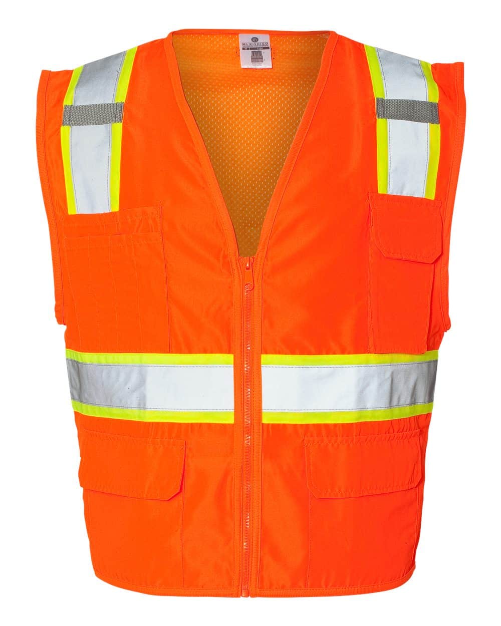 Custom Logo Safety Vest – Kishigo Ultra-Cool Reflective Work Vest - Image 2