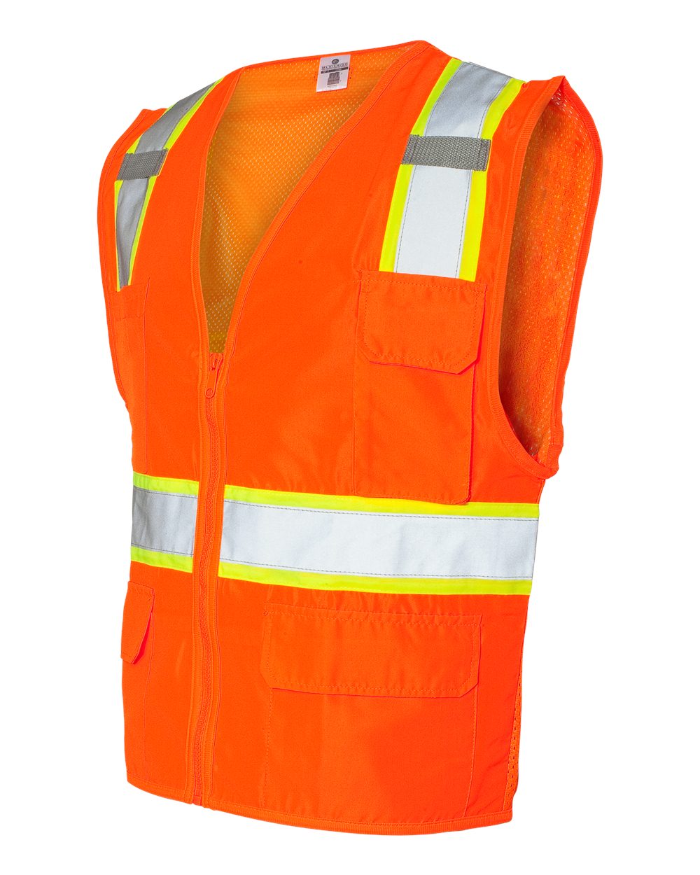 Custom Logo Safety Vest – Kishigo Ultra-Cool Reflective Work Vest - Image 3