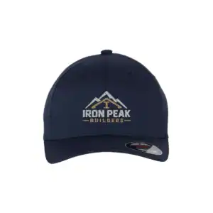 Black Camo Custom Flexfit Hat – Embroidered Flexfit 6277 Cotton Blend Cap with Business Logo