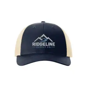 Custom Richardson 115 Trucker Hat – Black – C115