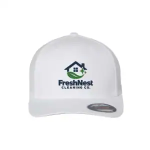 Black Camo Flexfit 6511 Trucker Fitted Hat – Ultimate Comfort and Style