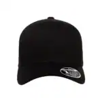 Black Custom Flexfit Snapback Hat – Flexfit 110 Trucker with Mesh Back and Adjustable Fit