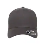 Charcoal Custom Flexfit Snapback Hat – Flexfit 110 Trucker with Mesh Back and Adjustable Fit