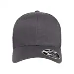 Dark Heather Grey Custom Flexfit Snapback Hat – Flexfit 110 Trucker with Mesh Back and Adjustable Fit