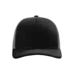 Black/Charcoal Custom Richardson 112 Trucker Hat – Embroidered Logo Snapback Cap | Mesh Back
