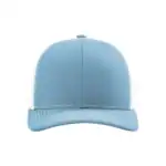 Columbia Blue/ White Custom Richardson 112 Trucker Hat – Embroidered Logo Snapback Cap | Mesh Back