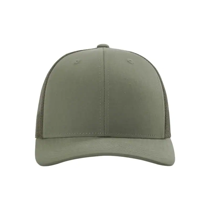 Loden Custom Richardson 112 Trucker Hat – Embroidered Logo Snapback Cap | Mesh Back