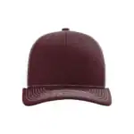 Maroon/White Custom Richardson 112 Trucker Hat – Embroidered Logo Snapback Cap | Mesh Back