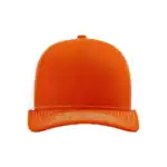 Orange/White Custom Richardson 112 Trucker Hat – Embroidered Logo Snapback Cap | Mesh Back