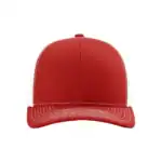Red/White Custom Richardson 112 Trucker Hat – Embroidered Logo Snapback Cap | Mesh Back