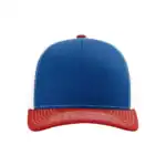 Royal/ White/ Red Custom Richardson 112 Trucker Hat – Embroidered Logo Snapback Cap | Mesh Back