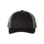 Custom Richardson 115 Trucker Hat – Black/ Charcoal – C115