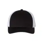 Custom Richardson 115 Trucker Hat – Black/ White – C115