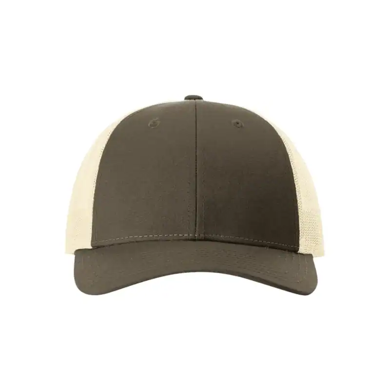 Custom Richardson 115 Trucker Hat – Chocolate Chip/ Birch – C115