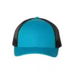 Custom Richardson 115 Trucker Hat – Cyan/ Black – C115