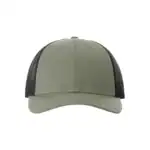 Custom Richardson 115 Trucker Hat – Loden Green/ Black – C115