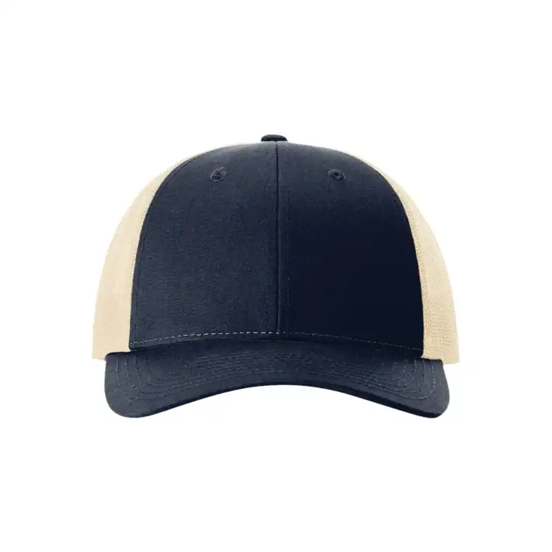 Custom Richardson 115 Trucker Hat – Navy/ Khaki – C115
