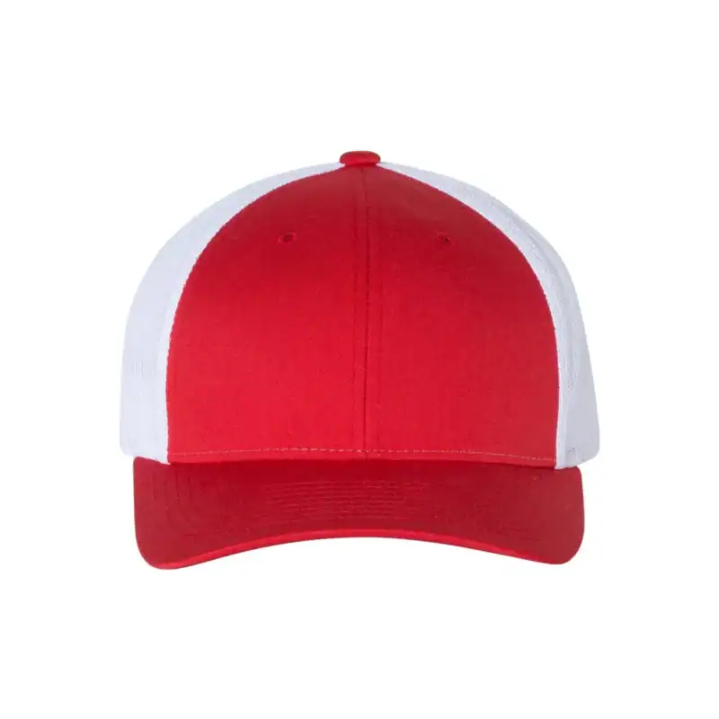 Custom Richardson 115 Trucker Hat – Red/ White – C115