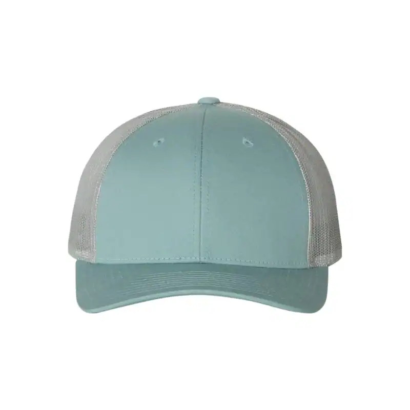 Custom Richardson 115 Trucker Hat – Smoke Blue/ Aluminum – C115