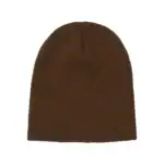 Carmel Custom Embroidered Short Beanie – Yupoong 8.5" Hypoallergenic Winter Hat
