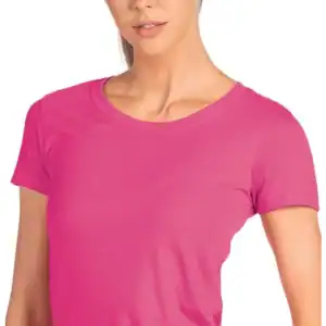 Raspberry Next Level Women's Ideal T-Shirt - 1510 | Custom Women's Fitted T-Shirt shown on model