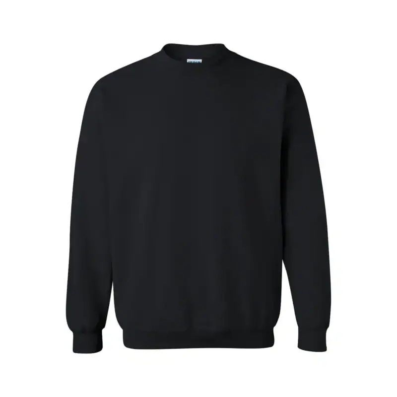 Black Custom Crewneck Sweatshirt – Gildan Heavy Blend 18000 | Unisex Branded Apparel
