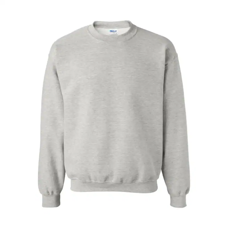 Gray Custom Crewneck Sweatshirt – Gildan Heavy Blend 18000 | Unisex Branded Apparel