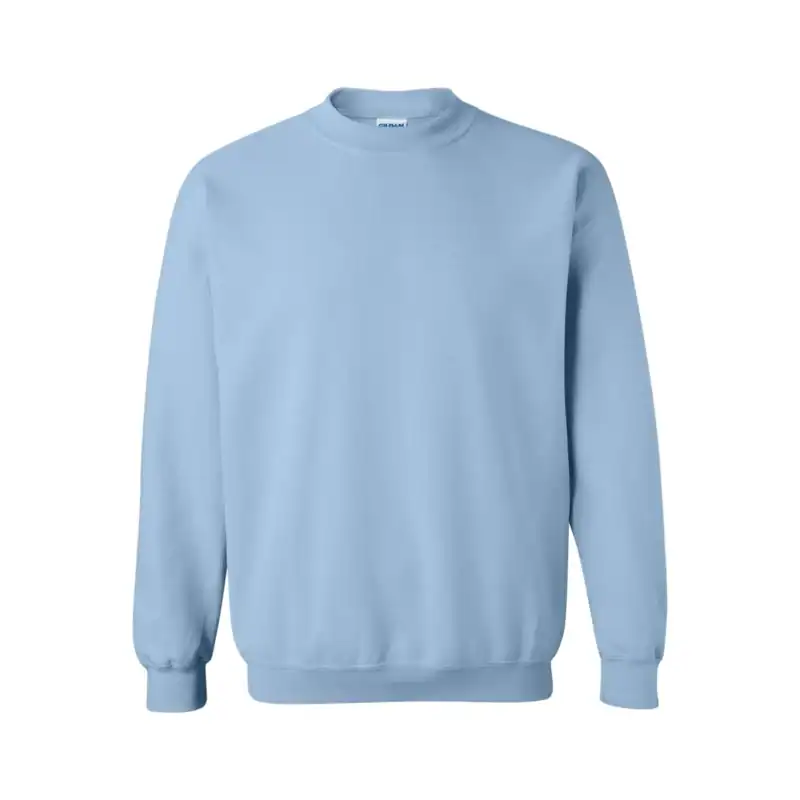 Light Blue Custom Crewneck Sweatshirt – Gildan Heavy Blend 18000 | Unisex Branded Apparel