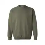 Military Green Custom Crewneck Sweatshirt – Gildan Heavy Blend 18000 | Unisex Branded Apparel