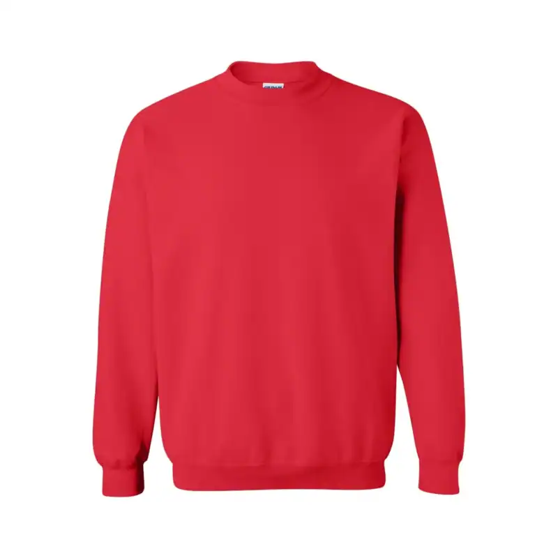 Red Custom Crewneck Sweatshirt – Gildan Heavy Blend 18000 | Unisex Branded Apparel