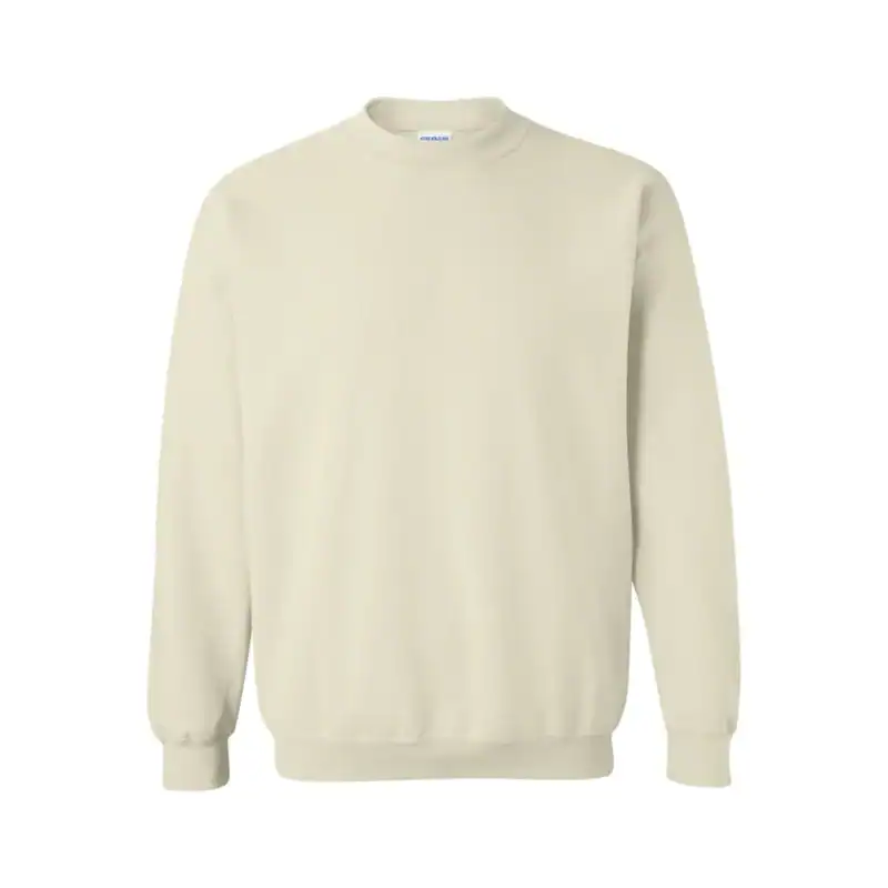 Custom Crewneck Sweatshirt – Gildan Heavy Blend 18000 | Unisex Branded Apparel – Sand Color Image Sand Custom Crewneck Sweatshirt – Gildan Heavy Blend 18000 | Unisex Branded Apparel