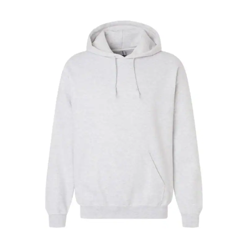 Ash Custom Gildan Hoodie – Heavy Blend 18500 Pullover Sweatshirt