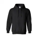 Black Custom Gildan Hoodie – Heavy Blend 18500 Pullover Sweatshirt